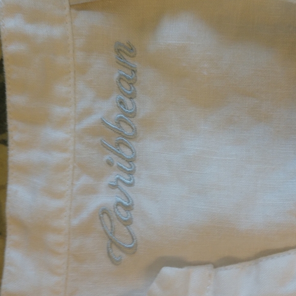 Caribbean Linen Shirt Size 3XT - Picture 2 of 16